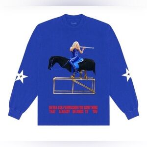 Beyoncé Cowboy Carter American Requim Long Sleeve Concert Tee